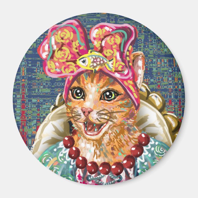 Aimant de chat (Devant)