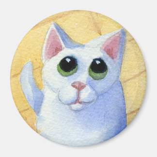 Aimant de chat affamé