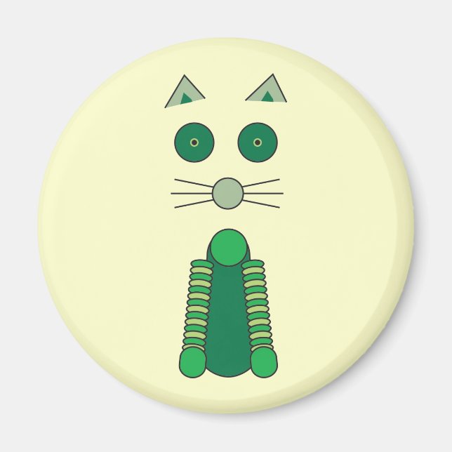 Aimant de chat irlandais (Devant)