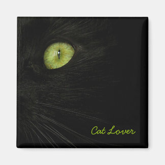 Aimant de chat noir