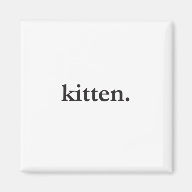 Aimant de chaton (Devant)