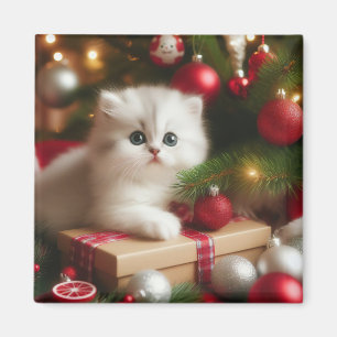 Aimant de chaton de vacances