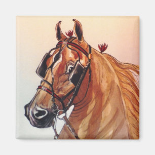 Aimant de cheval de Saddlebred