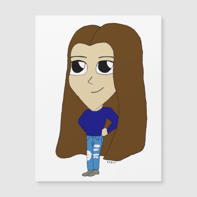 aimant de chibi (Devant)