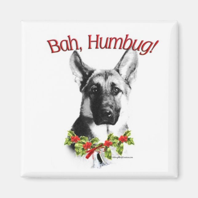 Aimant de chien berger allemand (Devant)