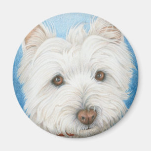 Aimant de chien de Westie