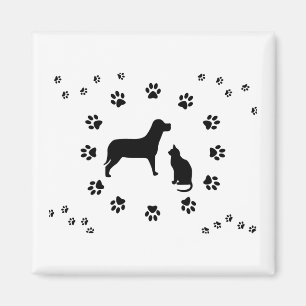 Aimant de chien et de chat