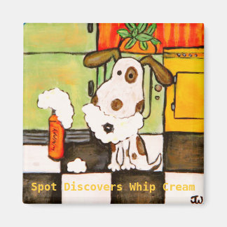 Aimant de chien tacheté