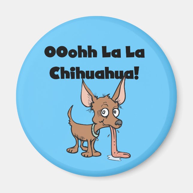 Aimant de chiwawa de La de La d'Oohhh (Devant)