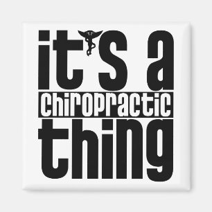 Aimant de chose de chiropractie