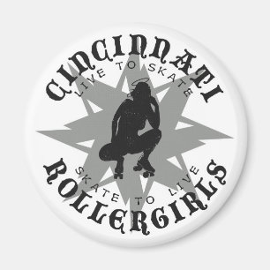 Aimant de Cincinnati Rollergirls