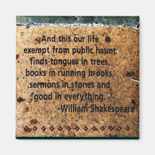 Aimant de citation de William Shakespeare