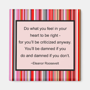 Aimant de citation d'Eleanor Roosevelt