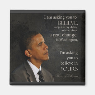 Aimant de citation d'Obama