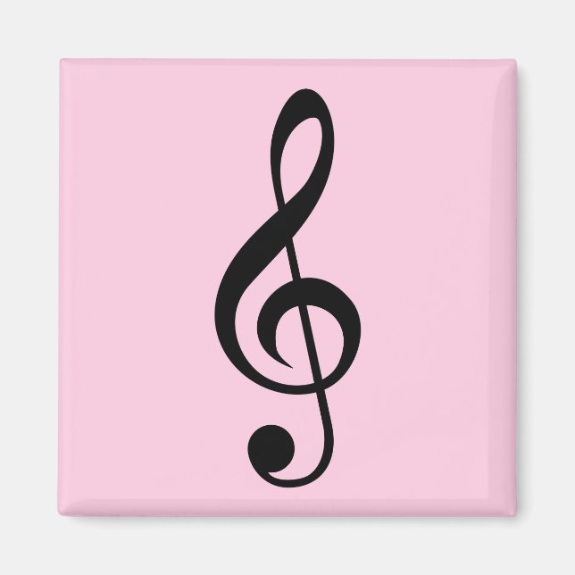 Aimant de Clef en Arbre rose (Devant)