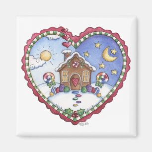 Aimant de coeur de Chambre de sucrerie de pain