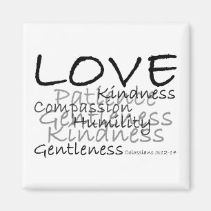 Aimant de Colossians 3 d'amour