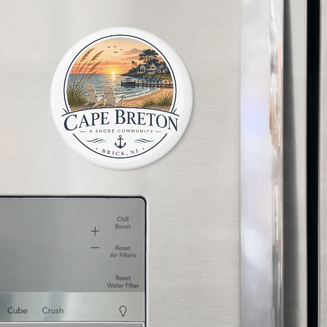Aimant de communauté du littoral du Cap-Breton (In situ (réfrigérateur))