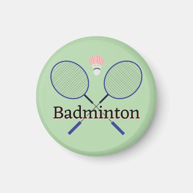 Aimant de conception de Badminton (Devant)