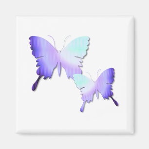 Aimant de conception de papillon