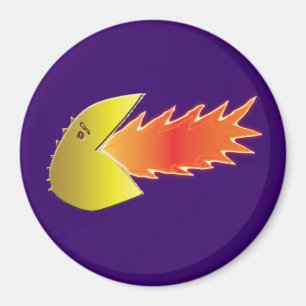 Aimant de conception graphique de tête qui respire