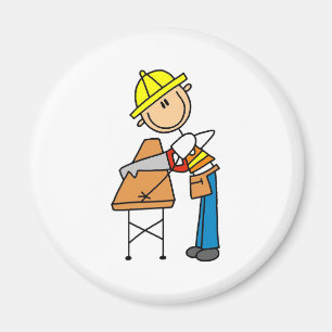 Aimant de conseil de Sawing de travailleur de la