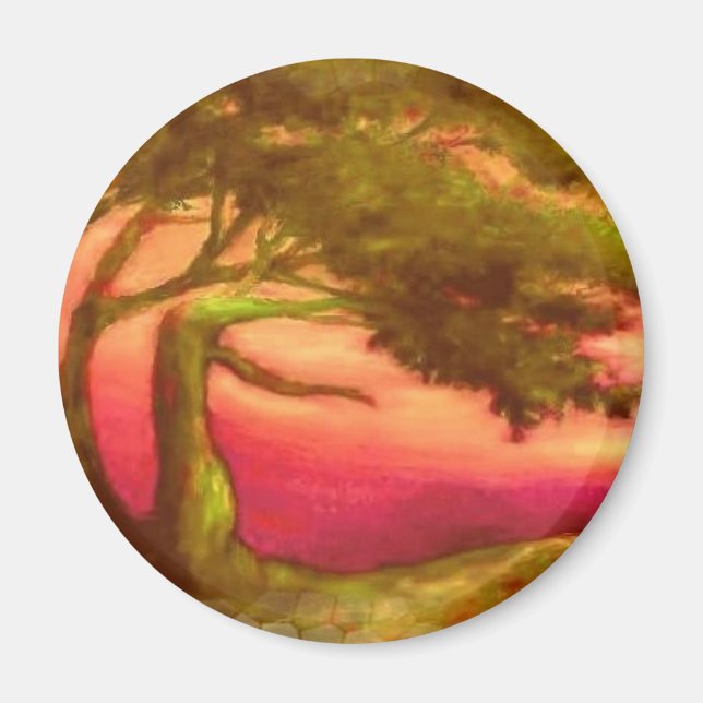 Aimant de coucher de soleil (Devant)