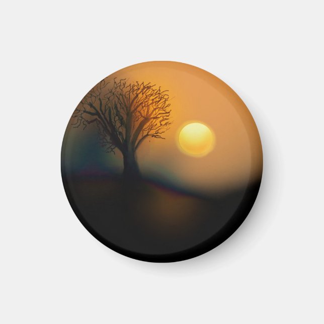 Aimant de coucher de soleil (Devant)