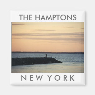 Aimant de coucher du soleil de Hamptons