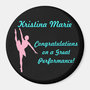 Aimant de coutume de ballerine