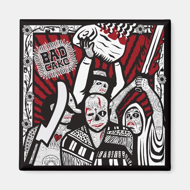 Aimant de couverture de l'album de gâteau incorrec (Devant)