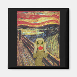 Aimant de cri de singe de choc