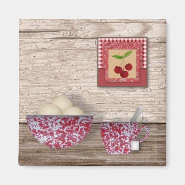 Aimant de cuisine campagnarde (Devant)