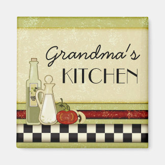 Aimant de cuisine rustique personnalisable