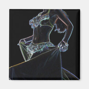 aimant de danseuse du ventre