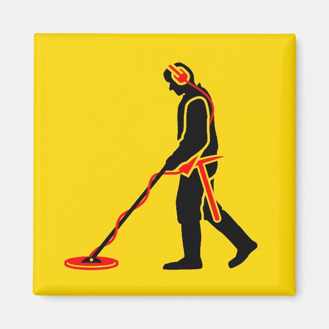 Aimant de détection des métaux (Devant)