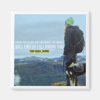 Aimant de devis motivant et inspirant