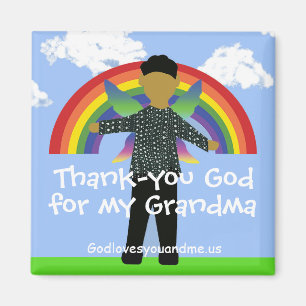 Aimant de Dieu de merci de grand-maman