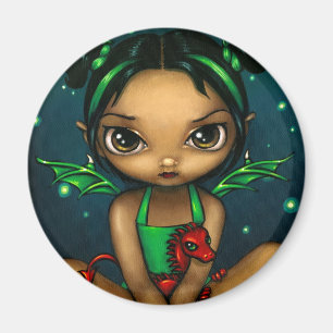 Aimant "de Dragonling vert"