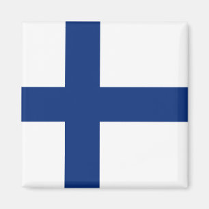 Aimant de drapeau de la Finlande