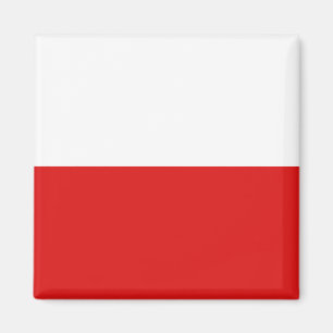 Aimant de drapeau de la Pologne