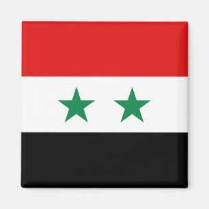 Aimant de drapeau de la Syrie
