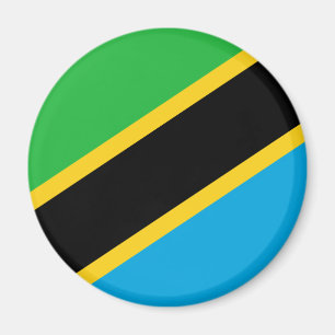Aimant de drapeau de la Tanzanie