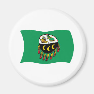 Aimant de drapeau de la tribu Kutenai