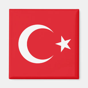 Aimant de drapeau de la Turquie