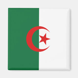 Aimant de drapeau de l'Algérie