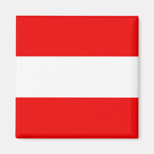 Aimant de drapeau de l'Autriche