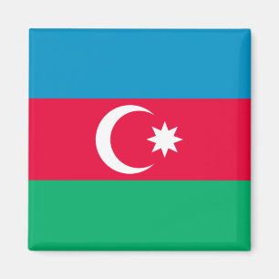Aimant de drapeau de l'Azerbaïdjan