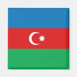 Aimant de drapeau de l'Azerbaïdjan