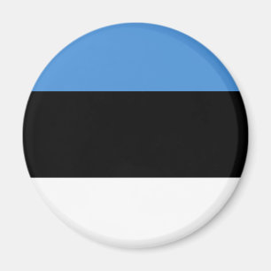 Aimant de drapeau de l'Estonie